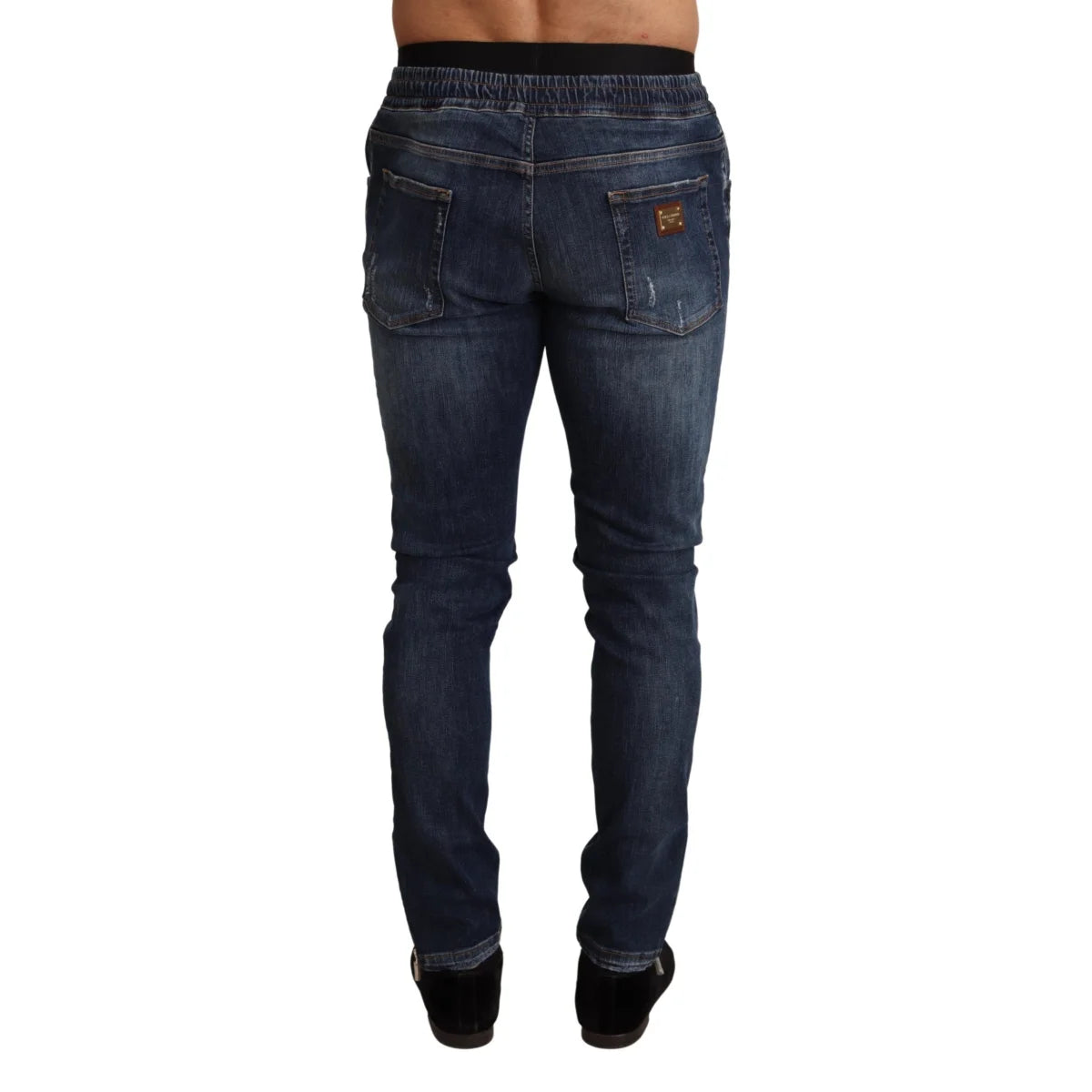 Dolce Gabbana Dark Blue Denim Skinny Jeans Sensation &