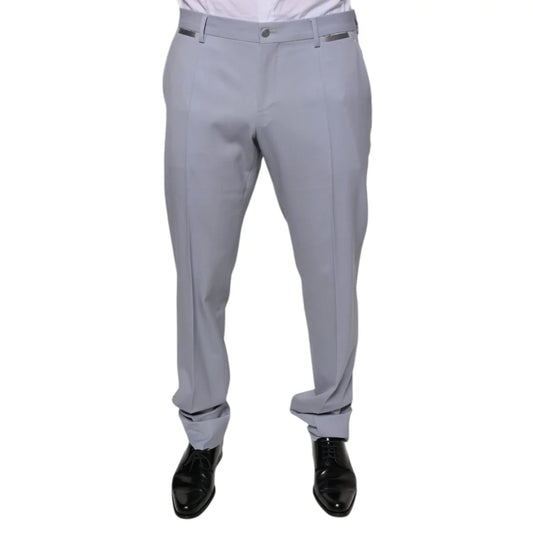 Dolce Gabbana Dress Pants Italian Style in Luxurious Wool Blend &
