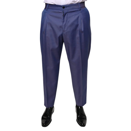 Dolce and Gabbana Dress Pants Italian Style Wool Blend Elegance &