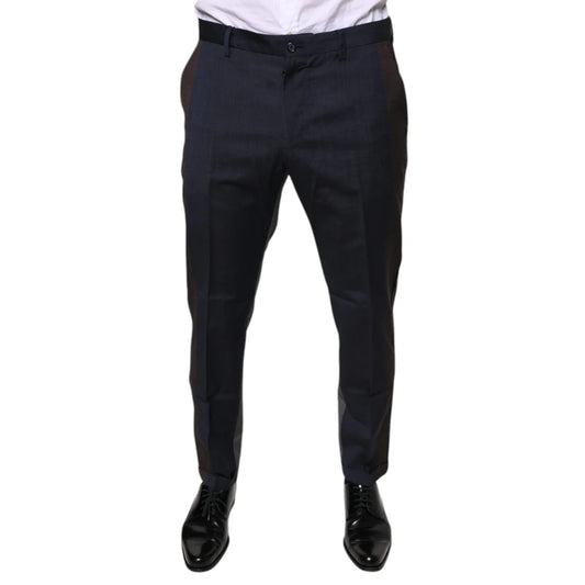 Dolce & Gabbana Dress Pants in Luxurious Cotton Wool Blend