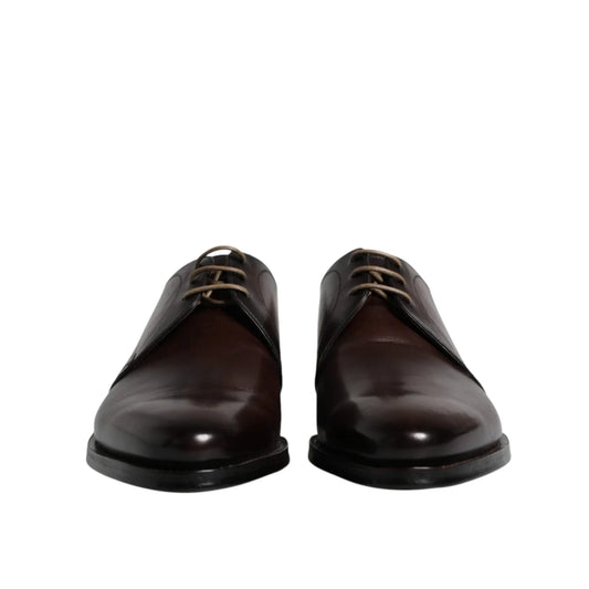 Dolce Gabbana Dress Shoes Mens Italian Style Derby Elegance &