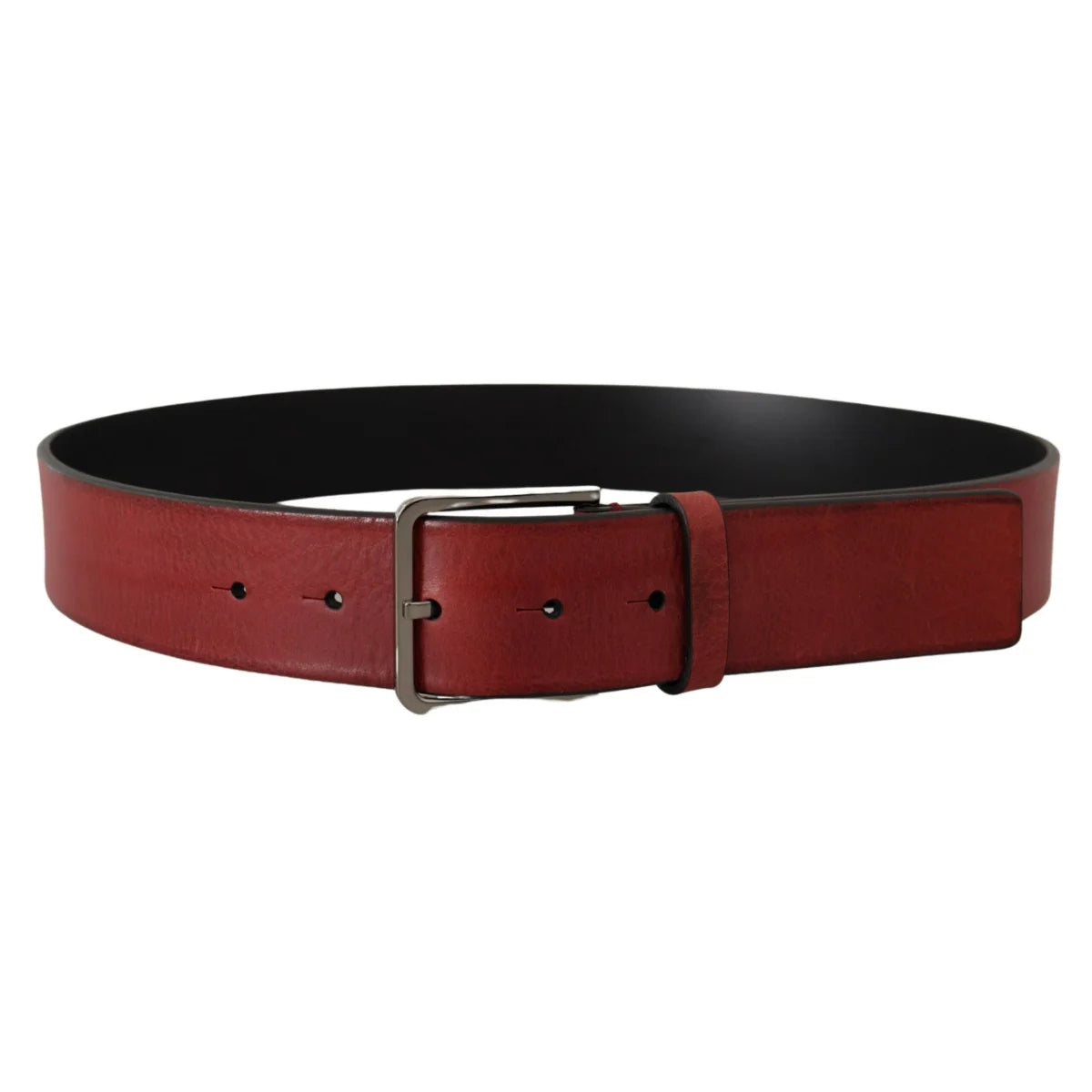 Dolce Gabbana Grosgrain Leather Belt Italian Luxury Statement &