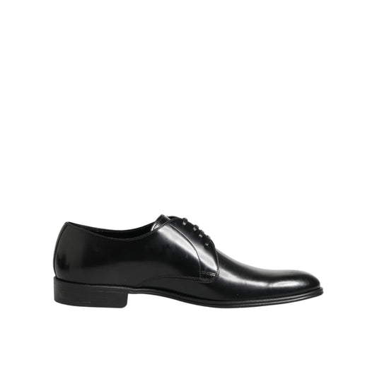 Dolce & Gabbana Italian Lace-Up Dress Shoes for Timeless Elegance