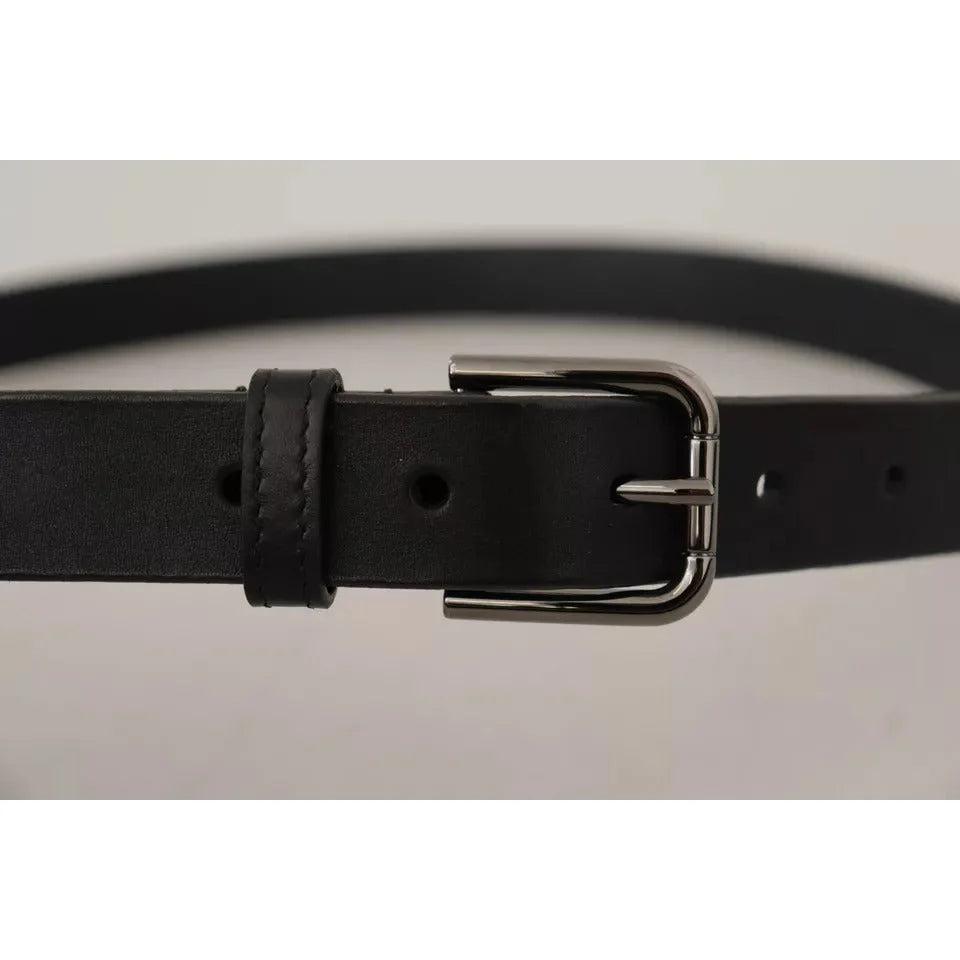 Dolce Gabbana Leather Belt High-Quality Accessory for Style &