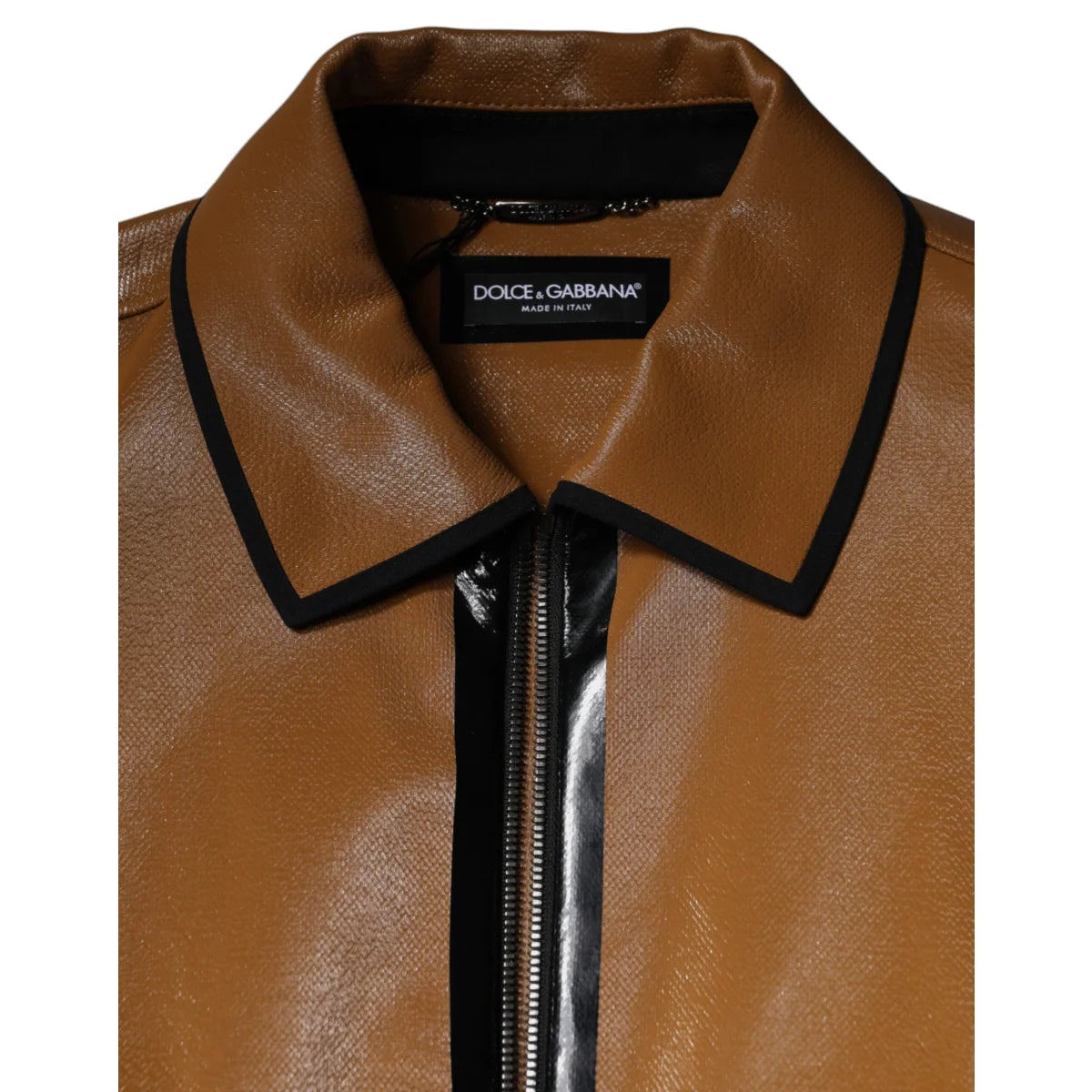 Dolce Gabbana Leather Jacket Luxury Style for Any Dress Code &