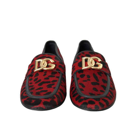 Dolce & Gabbana Leopard Loafers Stunning New Designer Shoes