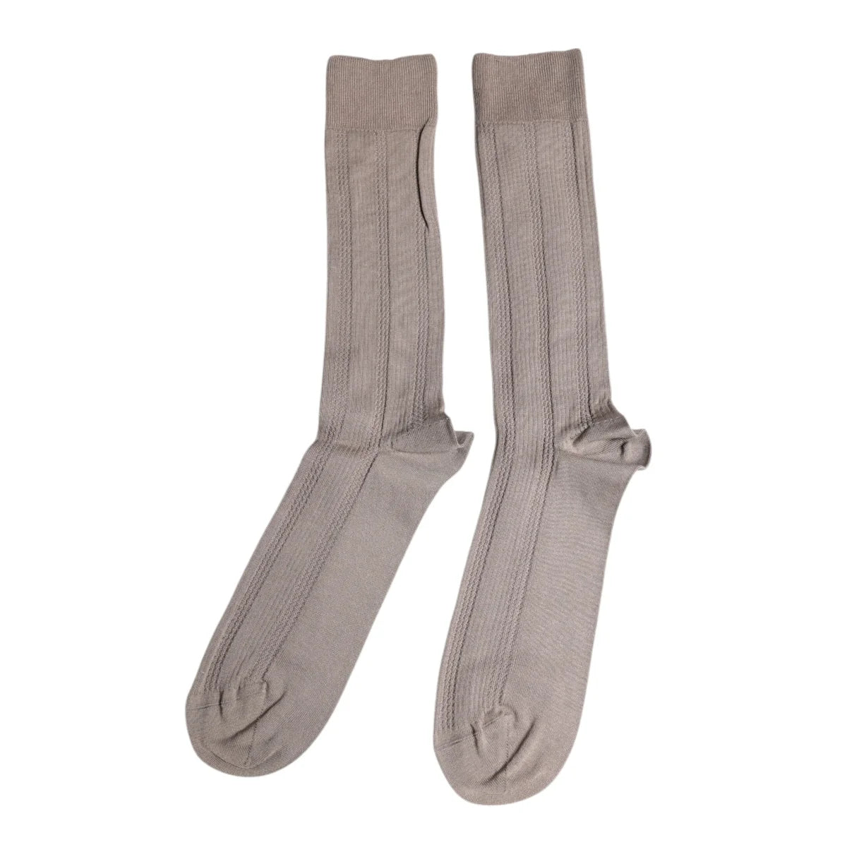 Dolce & Gabbana Luxury Dress Style Cotton Stretch Calf Socks
