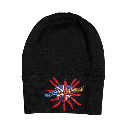 Dolce & Gabbana Mens Beanie Hat Stylish Luxury Winter Accessory