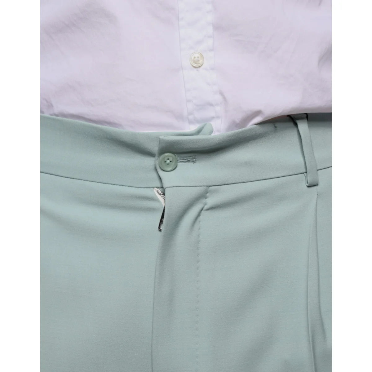 Dolce and Gabbana Mint Green Skinny Dress Pants Sensation &