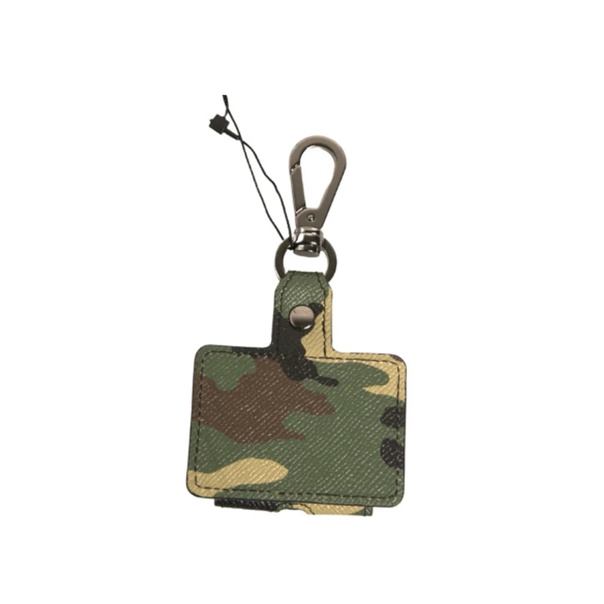 Dolce & Gabbana Multicolor Camouflage Leather Airpods Case