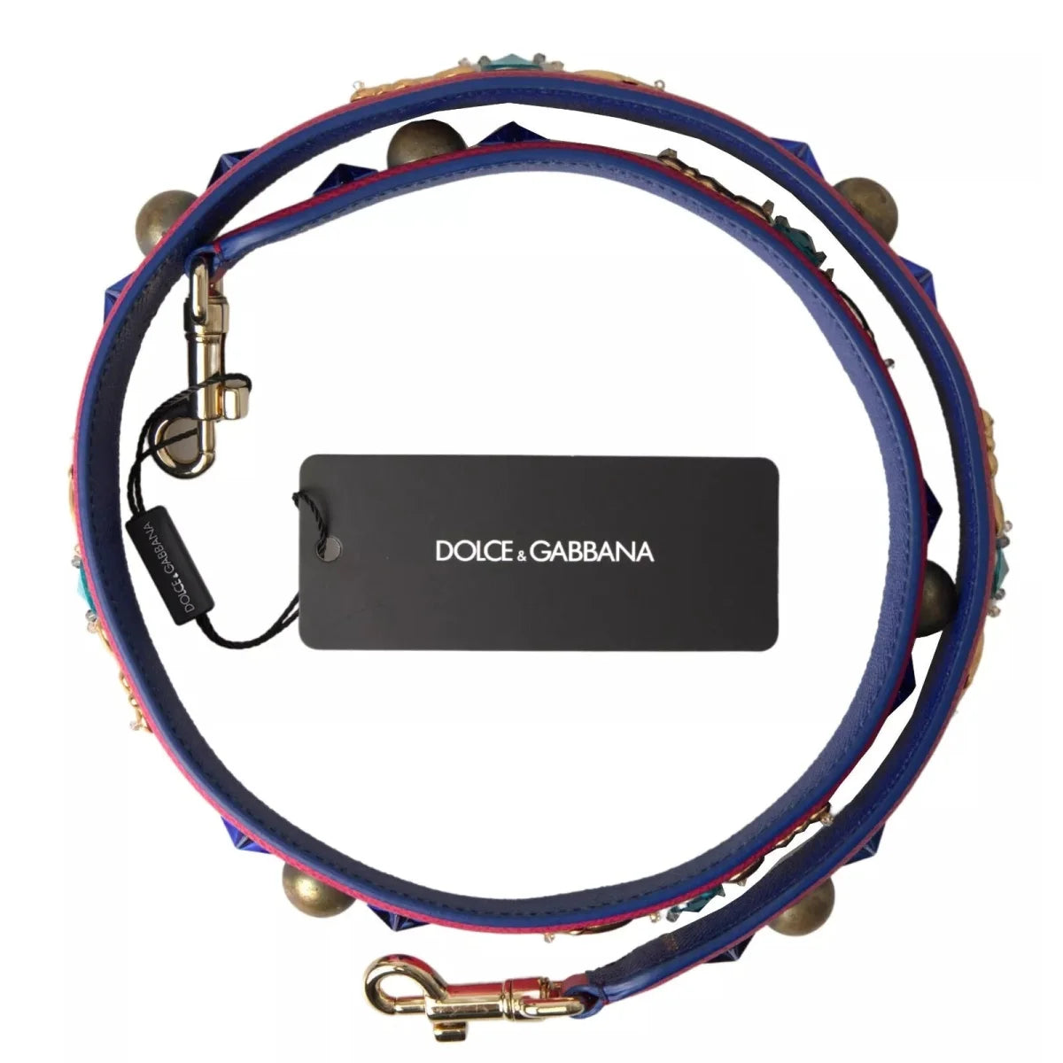 Dolce & Gabbana Pink Leather Shoulder Strap for Handbags