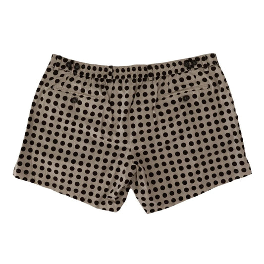 Dolce & Gabbana Polka Dots Cotton Shorts New With Tags