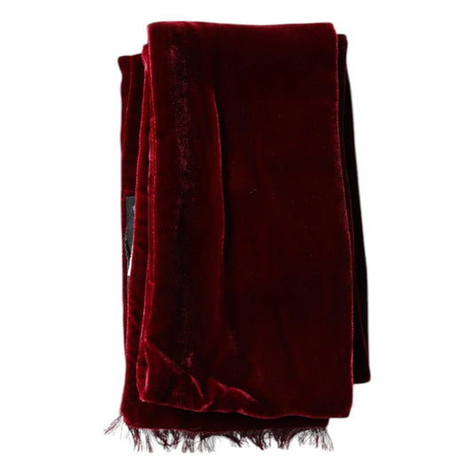 Dolce & Gabbana Silk Mens Wrap Scarf Luxurious Designer Accessory