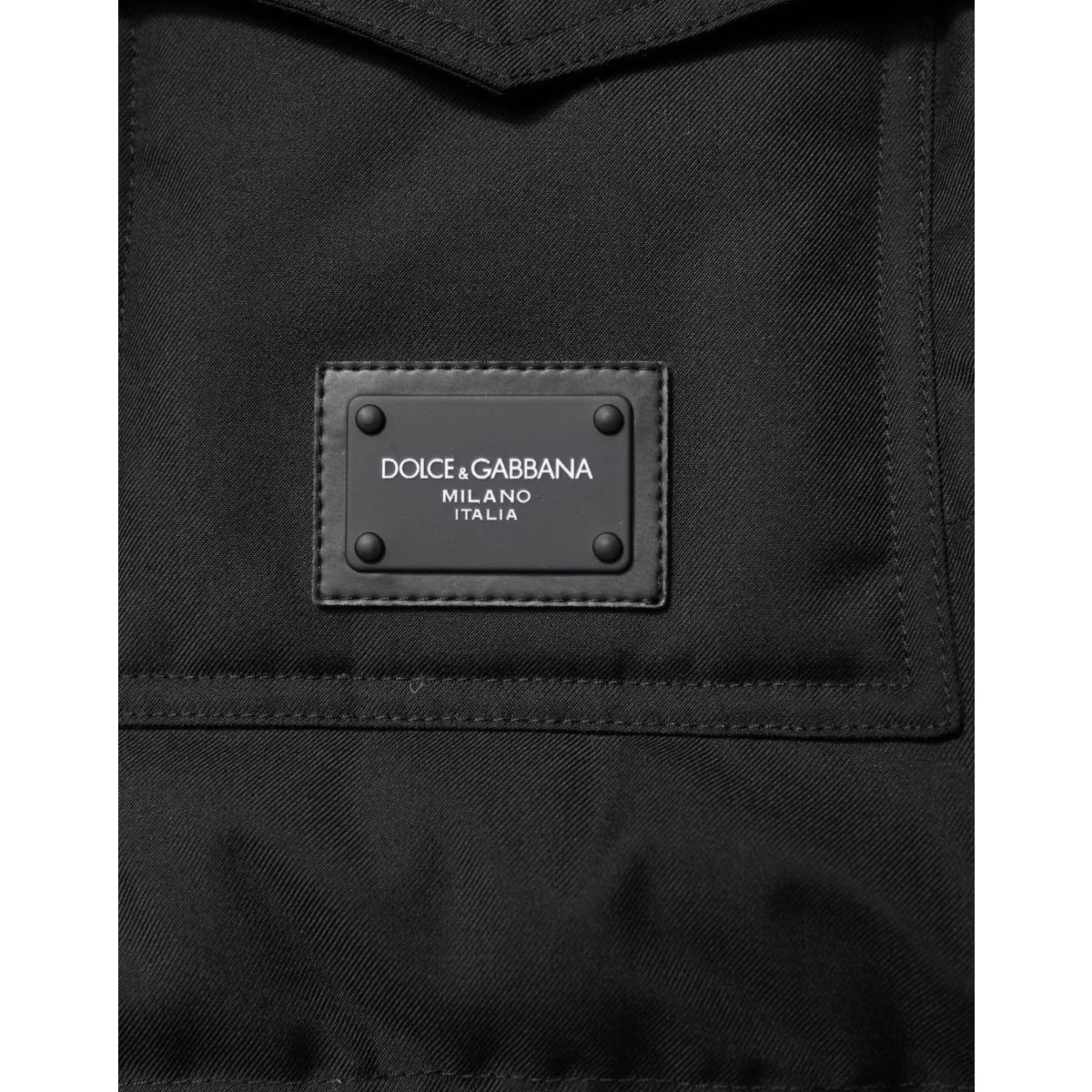 Dolce Gabbana Sleeveless Vest Parka Jacket for a Chic Statement &