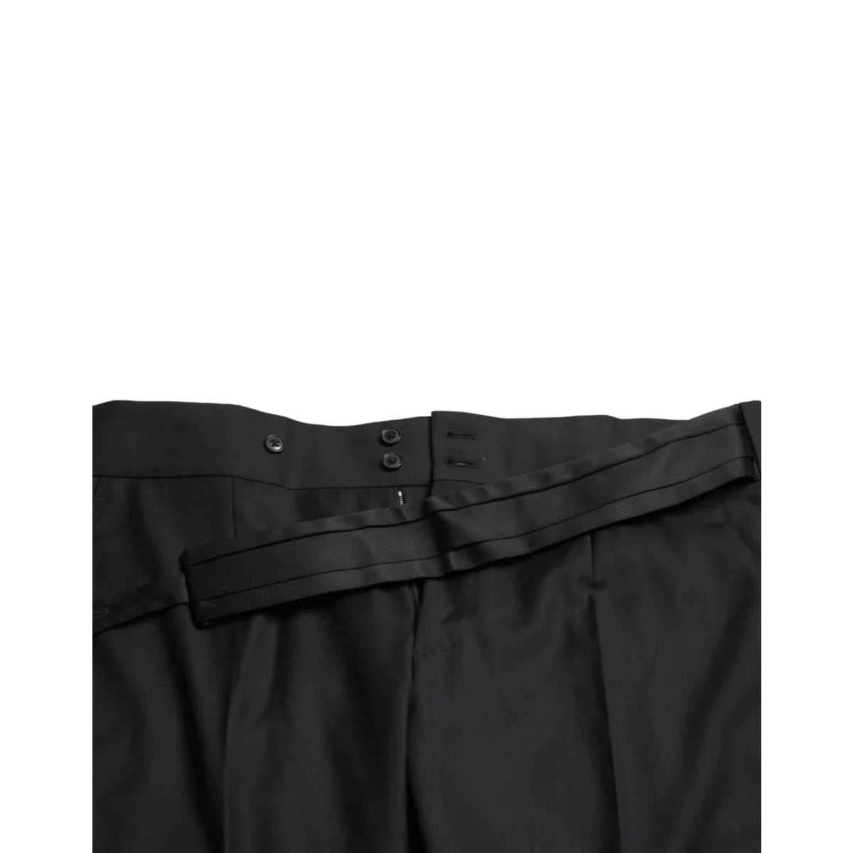Dolce Gabbana Slim Fit Dress Pants Radiate Italian Wool Luxury &