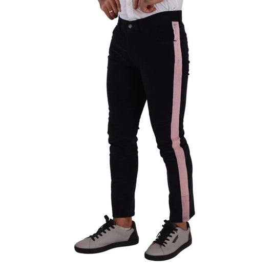 Dolce Gabbana Slim Skinny Jeans Dress Sensation Button Closure &