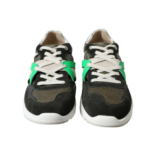 Dolce Gabbana Sneakers Crafted in Luxurious Suede Leather &