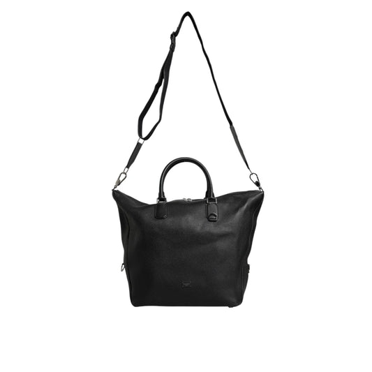Dolce and Gabbana Soft Leather Duffel Bag with Shoulder Strap &