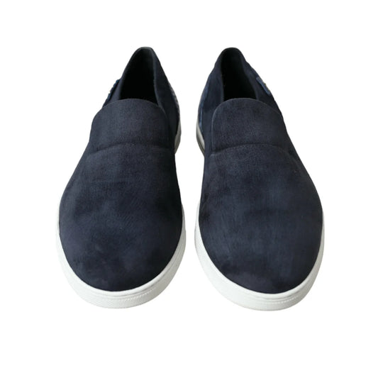 Dolce Gabbana Style Explosion Suede Leather Loafers &