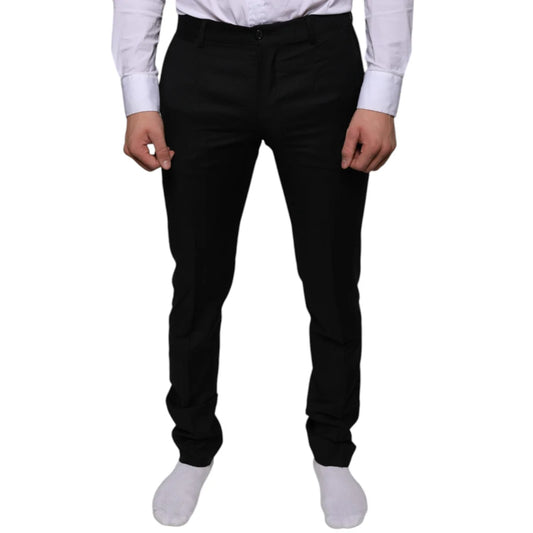 Dolce Gabbana Wool Skinny Dress Pants Sensation &
