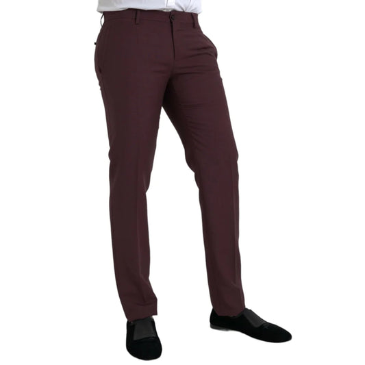 Dolce Gabbana Wool Slim Fit Dress Pants New With Tags &