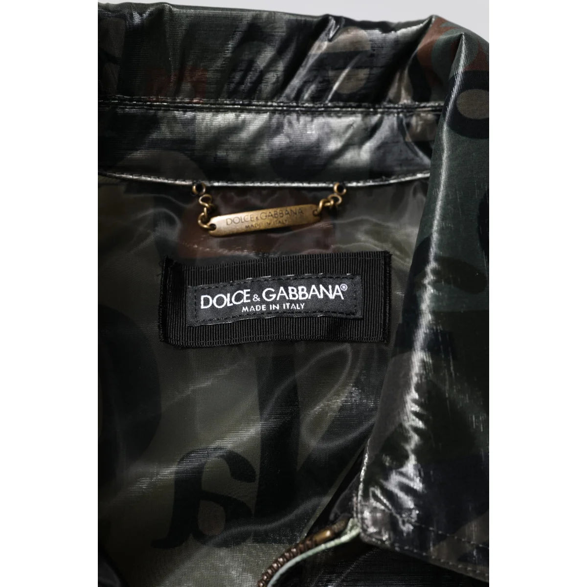 Dolce and Gabbana Zip Jacket with Sleek Zipper Closure Style Explosion &