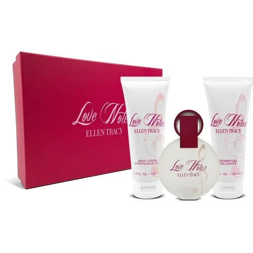 Ellen Tracy Love Notes Gift Set Perfume and Body Lotion for Women Women’s Sets
