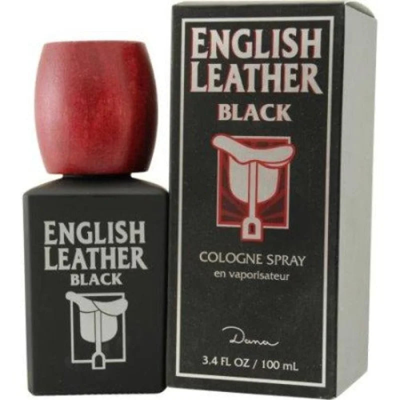 Invigorating Leather Black Cologne with Bergamot Rosemary and Warm Tobacco Men’s Dana