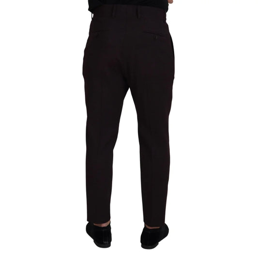 Exquisite Dolce Gabbana Dress Pants Italian Style &
