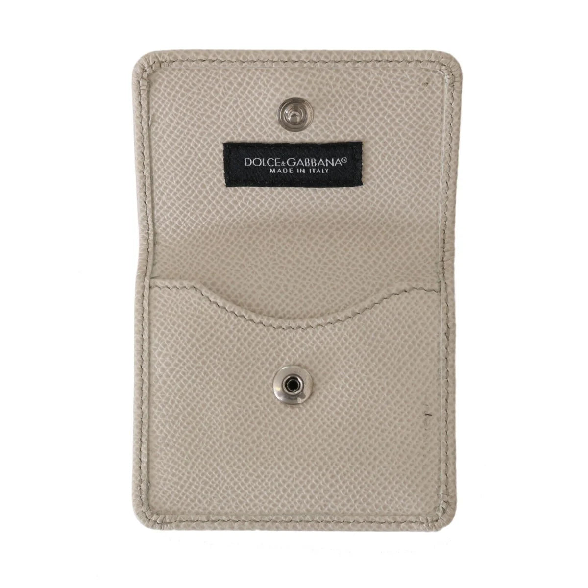 Exquisite Gabbana Condom Case Dauphine Leather Wallet Dolce &