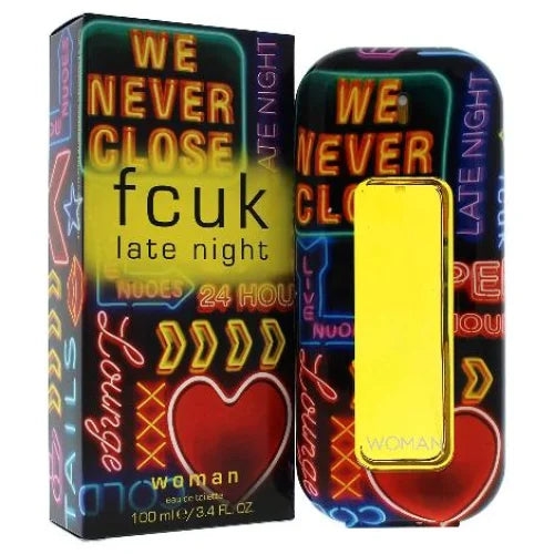 Fcuk Late Night Perfume for Women Citrus Vanilla and Fruity Scent Women’s French Connection