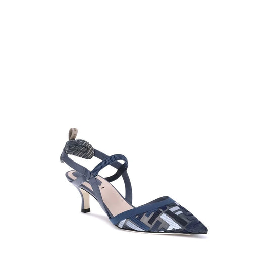 Fendi Colibrì Lite Pumps Multicolor Mesh Elegance