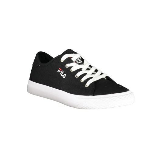 Fila Black Polyester Athletic Sneakers