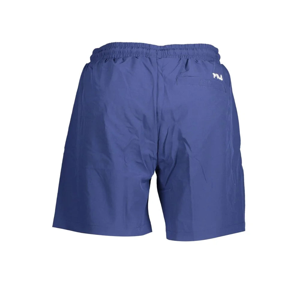 Fila Blu Polyester Men’s Swim Trunk