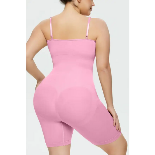 Seamless Spaghetti Strap Shaping Romper Flawless Fit Clothing Tops Trendsi