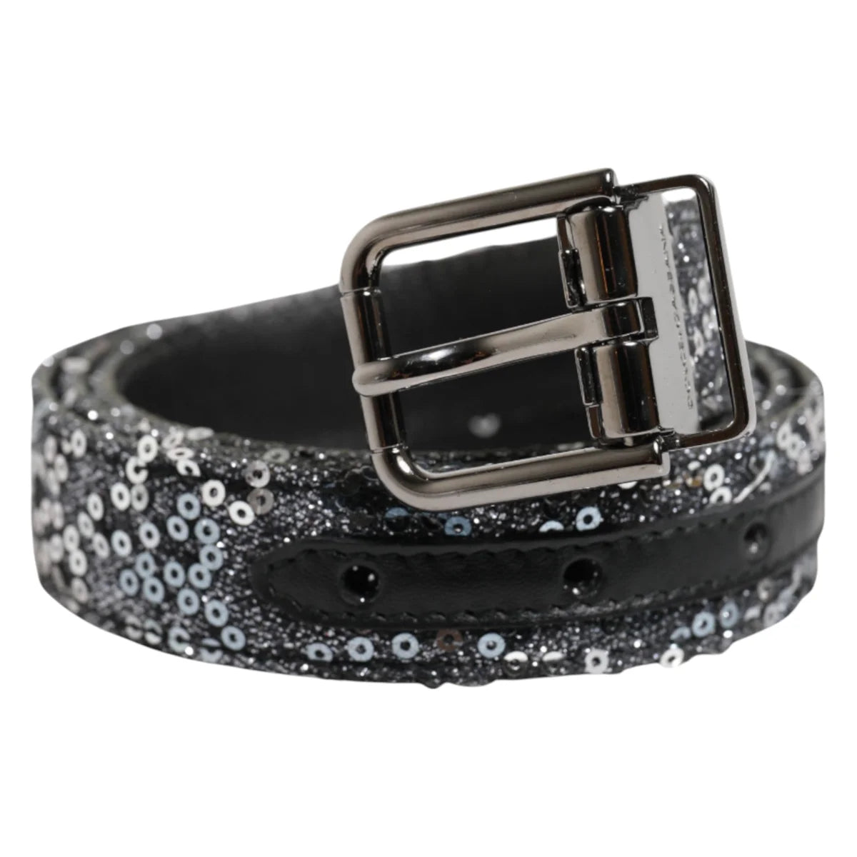 Gabbana Leather Belt with Metal Buckle Distinctive Designer Style Dolce &