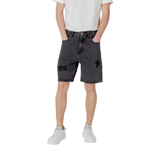 Gianni Lupo Bermuda Shorts for Men with Distressed Summer Style