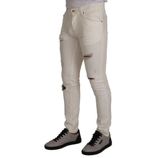 Gorgeous Dolce Gabbana Skinny Denim Jeans Italian Dress Sensation &