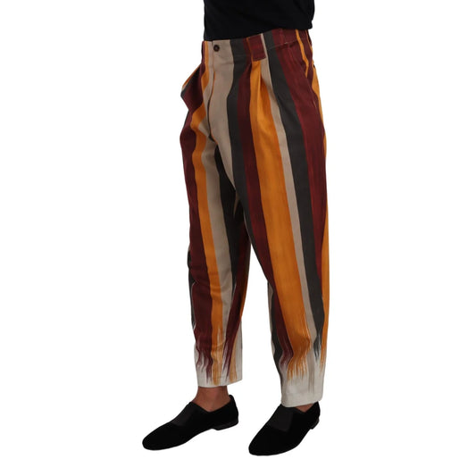 Gorgeous Gabbana Skinny Trousers With Logo Details Dolce &