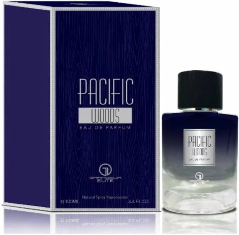 Grandeur Pacific Woods Eau De Parfum Orange Blossom Black Pepper Unisex Fragrance