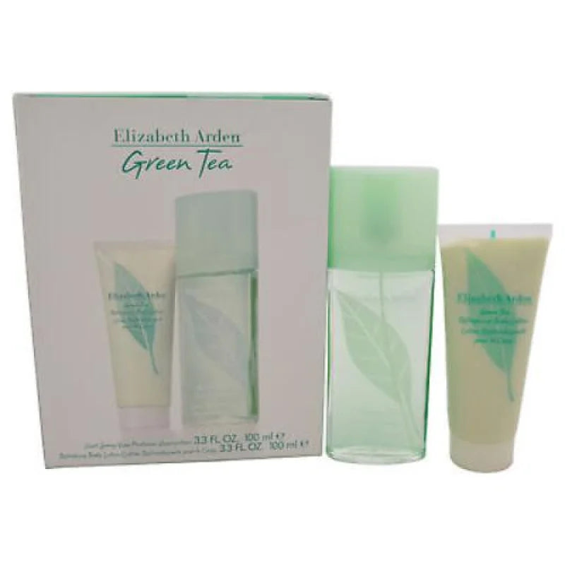Luxurious Green Tea Body Cream Set Infused with Citrus Jasmine Women’s Gift Sets Elizabeth Arden