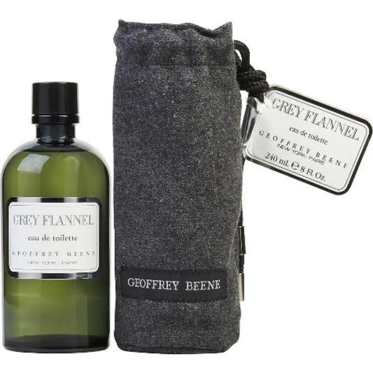 Sensual Grey Flannel by Geoffrey Beene with Smooth Tonka Bean Men’s Cologne