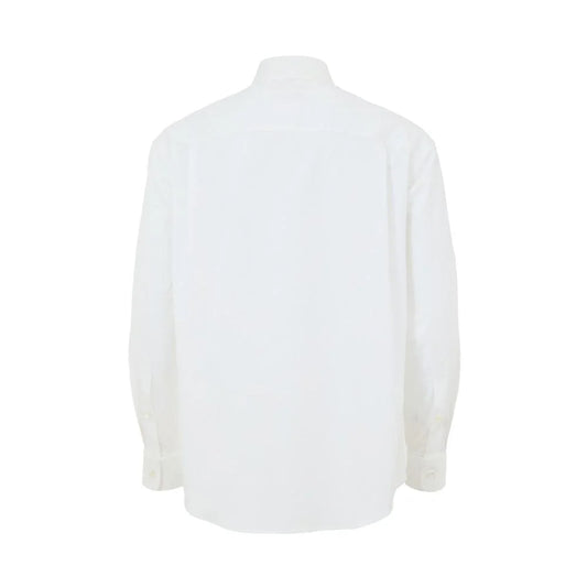 Gucci Double Collar Cotton Poplin Shirt with Removable and Cuffs