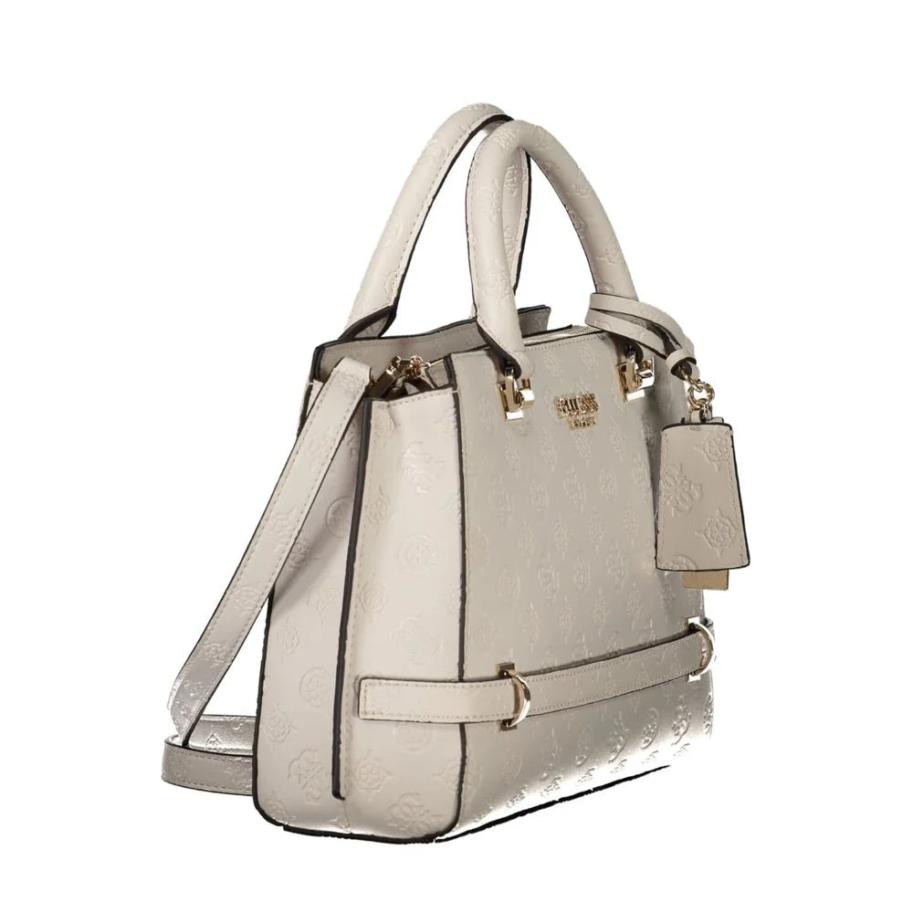 Guess Jeans Bianco Polyurethane Women Handbag