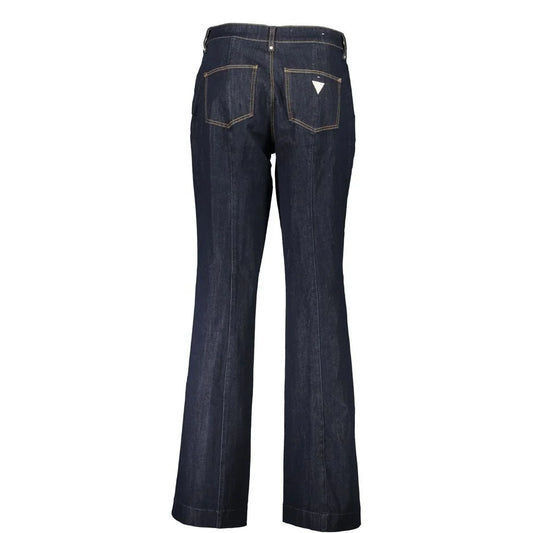 Guess Jeans Blue Cotton Women