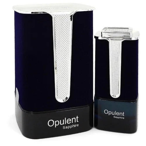 Haramain Opulent Sapphire Eau with Aromatic Nuances of Myrtle and Basil Unisex Fragrance Al