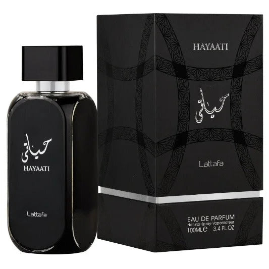 Hayaati Eau for Men Warm Spicy Cologne with Pink Pepper and Woody Notes Men’s Lattafa