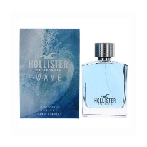 Hollister Wave Eau Fresh Scent with Bamboo Leaf and Driftwood Men’s Cologne