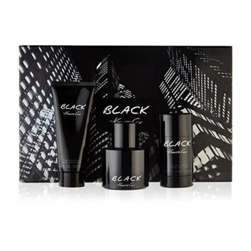 Kenneth Cole Black Piece Gift Set Aftershave Balm Men’s Sets