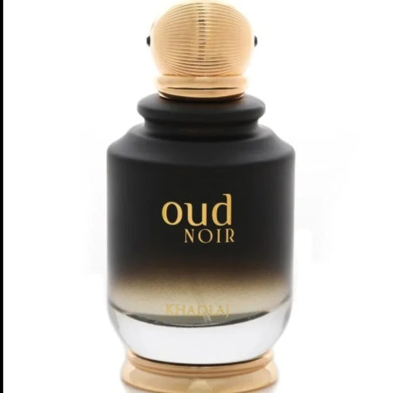 Khadlaj Oud Noir Spiced Saffron Raspberry Rose Fusion Unisex Fragrance